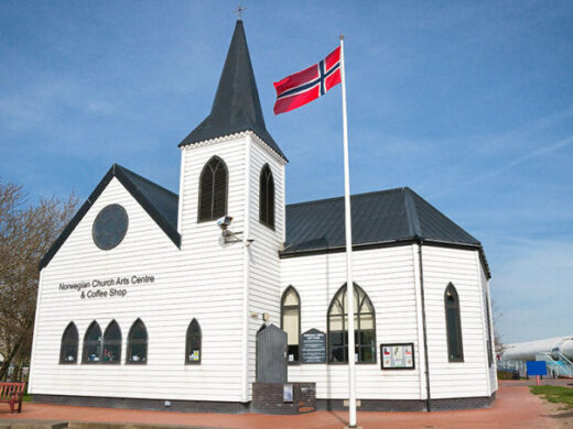 Norwegian ChurchCardiff BayCardiffSouthTowns And Villages
